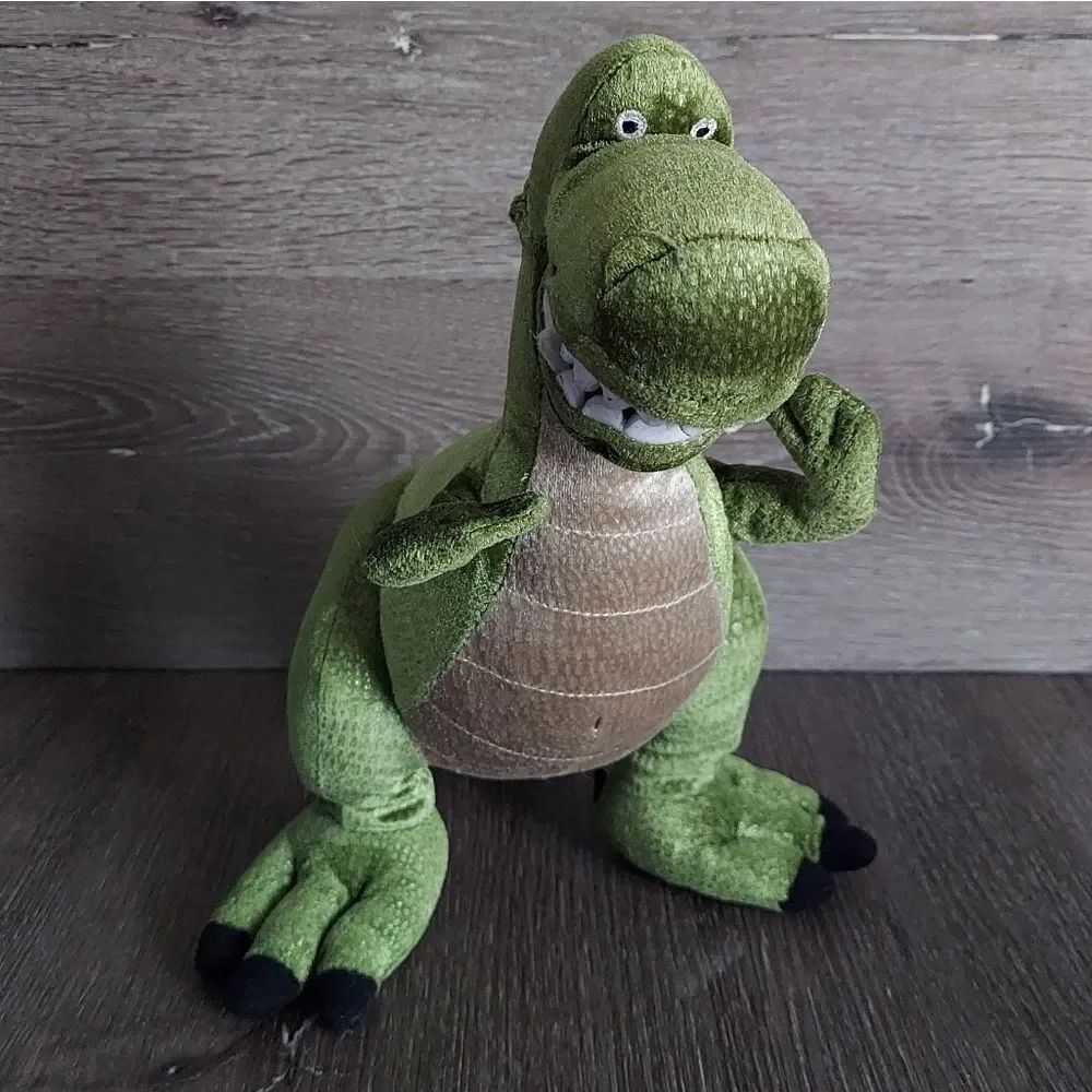 Disney Parks Pixar Toy Story 3 12” Rex The Dinosaur Plush Soft Toy